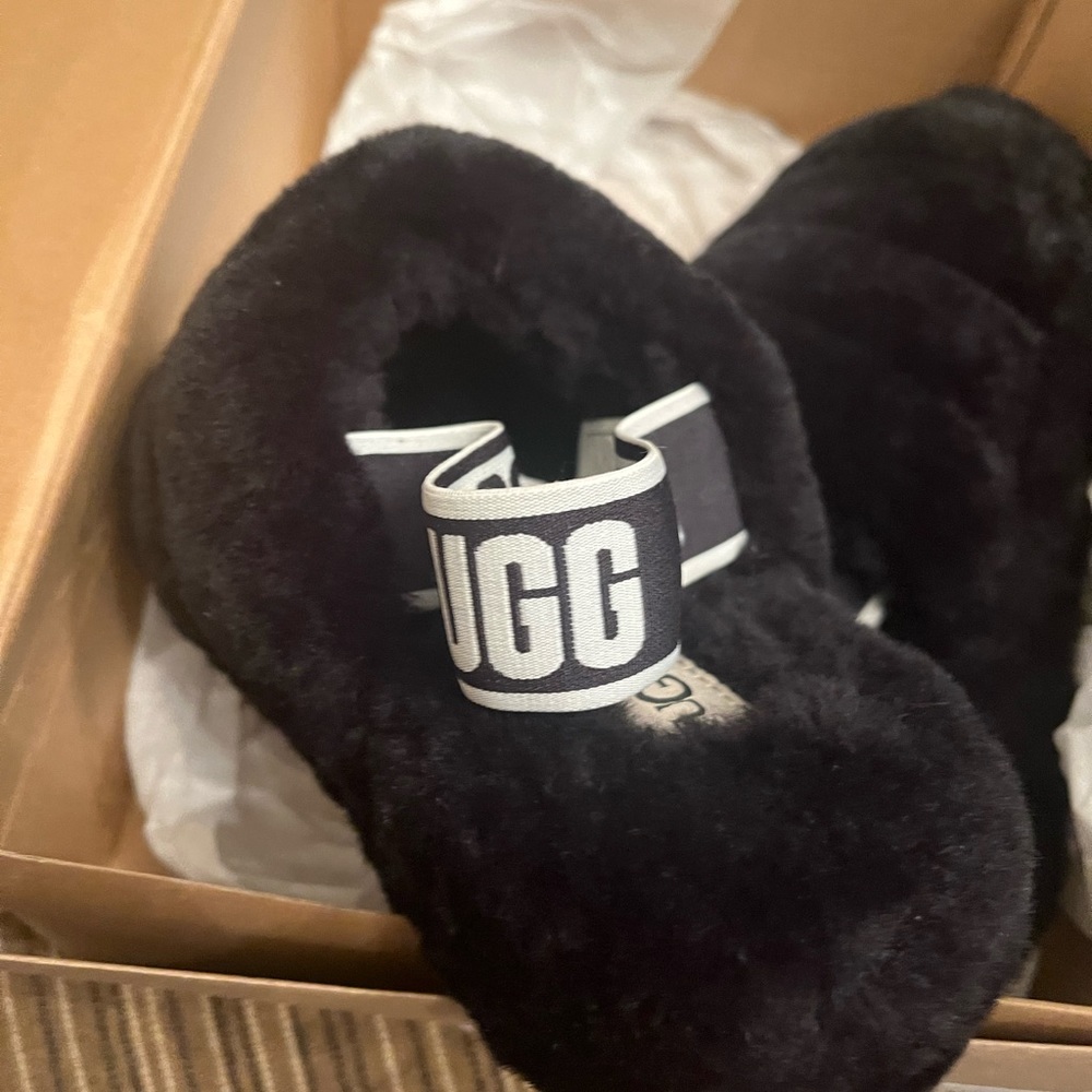 UGG Black Slippers